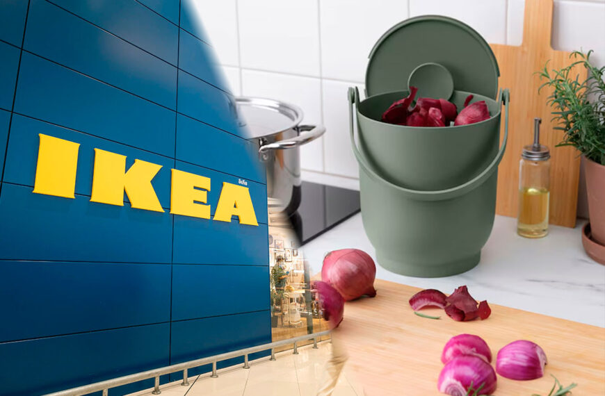 Deze revolutionaire IKEA-afvalbak zorgt voor het einde van vieze geuren