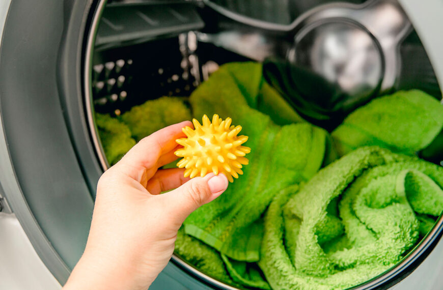 Schuif dit eenvoudige accessoire in de wasmachine