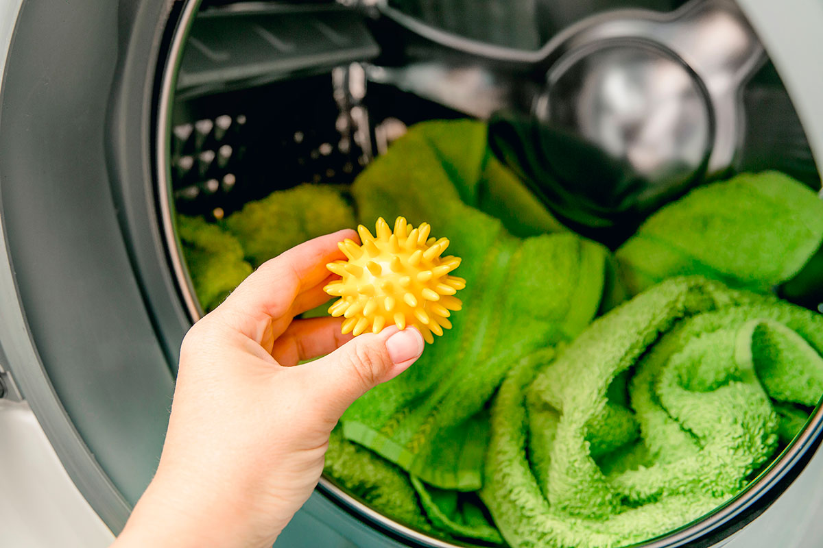 Schuif dit eenvoudige accessoire in de wasmachine