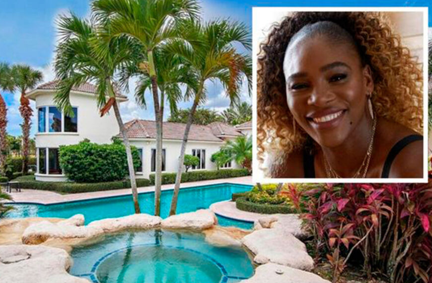 Ontdek het huis van Serena Williams in Florida, een waar kunstwerk